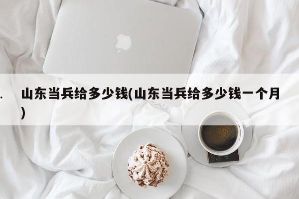 山东当兵给多少钱(山东当兵给多少钱一个月)